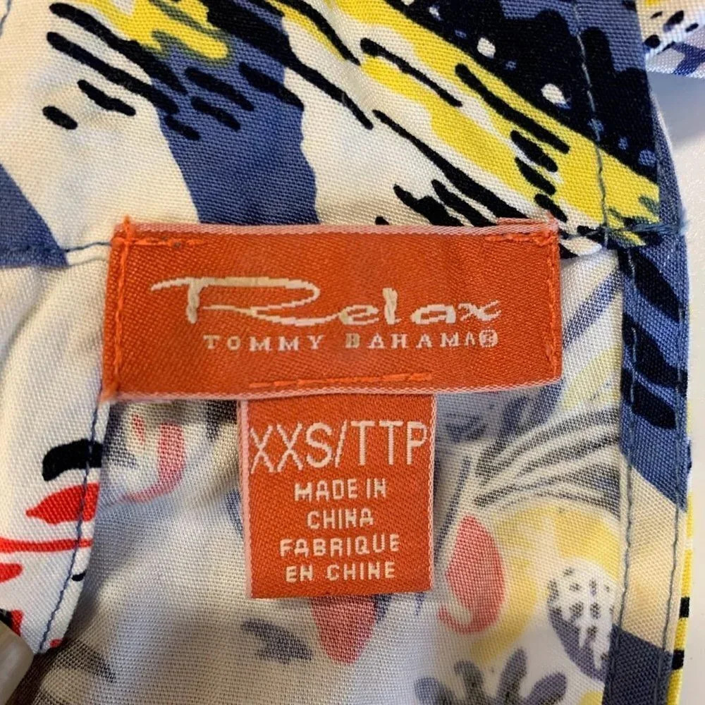 Tommy Bahama Women's Relax Aloha Hawaii Floral Tropical Halter Dress Size XXS - Picture 6 of 8